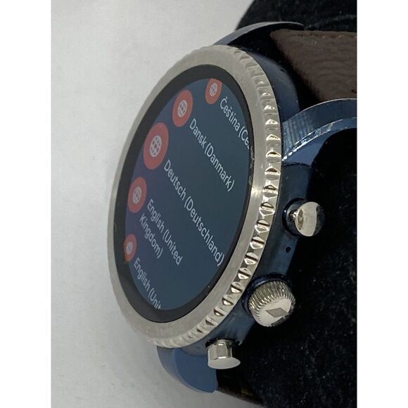 Fossil Gen 3 Authentic Genuine Smart Watch Custom Band FTW4004 LT61 - Picture 4 of 12